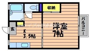 メゾンエポック　Ｂ棟の物件間取画像